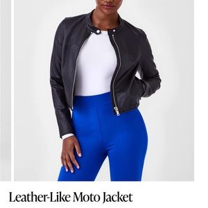 2XL leather jacket from Spanx